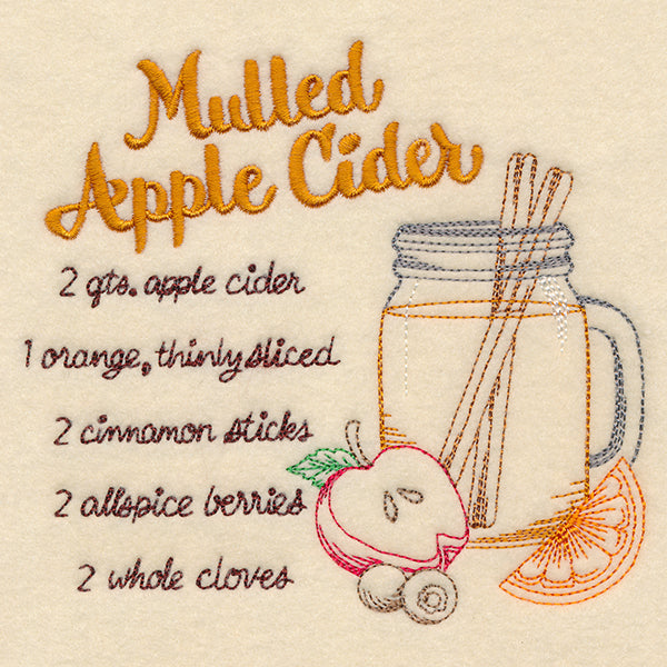 Mulled Apple Cider Recipe