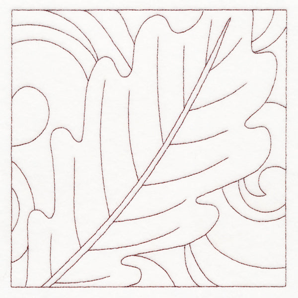 Fall into Autumn Quilting - White Oak (Double Run)