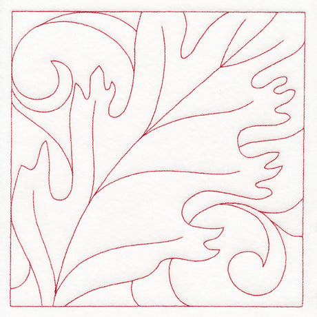 Fall into Autumn Quilting - Red Oak (Double Run)