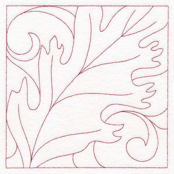 Fall into Autumn Quilting - Red Oak (Double Run)