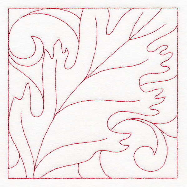 Fall into Autumn Quilting - Red Oak (Double Run)