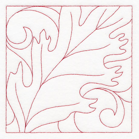 Fall into Autumn Quilting - Red Oak (Double Run)