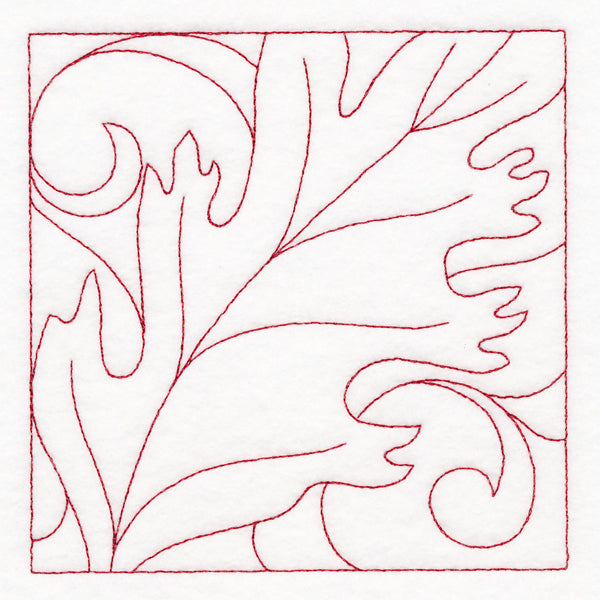 Fall into Autumn Quilting - Red Oak (Double Run)