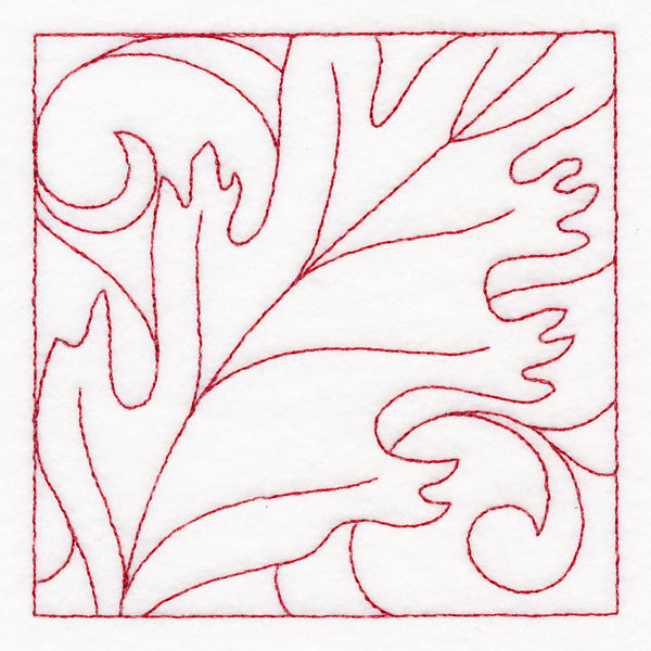 Fall into Autumn Quilting - Red Oak (Double Run)