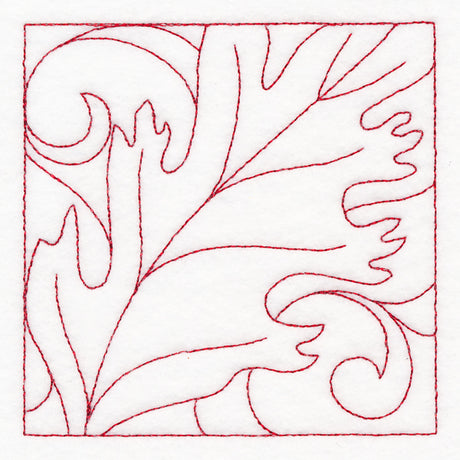 Fall into Autumn Quilting - Red Oak (Double Run)