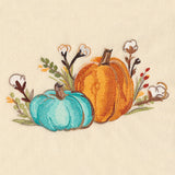 Plentiful Pumpkins in Watercolor