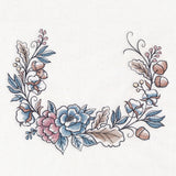 Painted Autumn Half Laurel