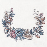 Painted Autumn Half Laurel