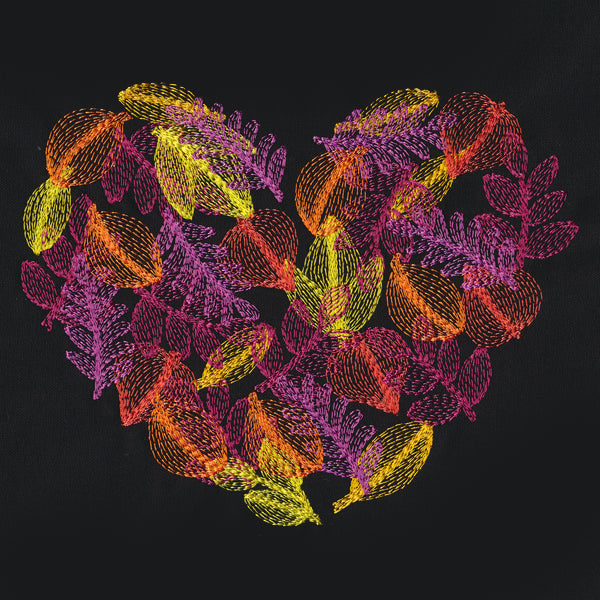 Leafy Autumn Heart