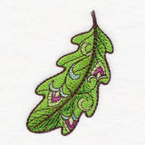 Autumn Jacobean Accent - Oak Leaf