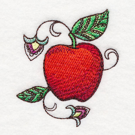 Autumn Jacobean Accent - Apple