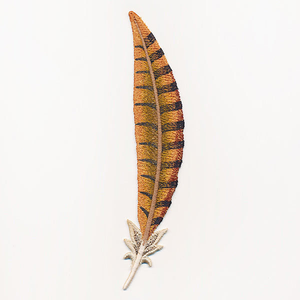 Exquisite Pheasant Feather (In-the-Hoop)