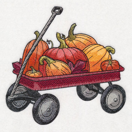 Retro Harvest Wagon