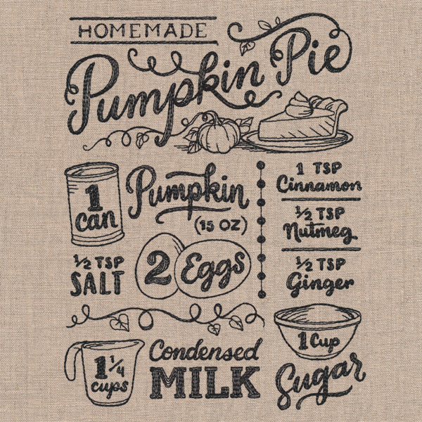 Homemade Pumpkin Pie Recipe