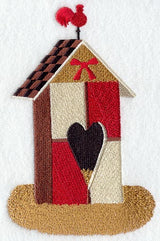 Country Birdhouse & Heart
