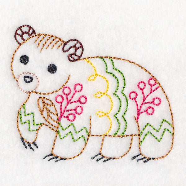 Woodland Charm Accent - Bear (Vintage)