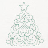 Elegant Christmas Quilting - Tree (Double Run)