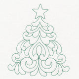 Elegant Christmas Quilting - Tree (Double Run)