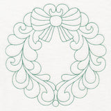 Elegant Christmas Quilting - Wreath (Double Run)
