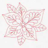 Elegant Christmas Quilting - Poinsettia (Double Run)