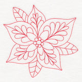Elegant Christmas Quilting - Poinsettia (Double Run)