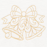 Elegant Christmas Quilting - Bells (Double Run)