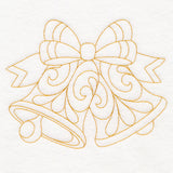 Elegant Christmas Quilting - Bells (Double Run)