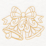 Elegant Christmas Quilting - Bells (Double Run)
