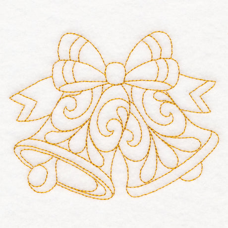 Elegant Christmas Quilting - Bells (Double Run)