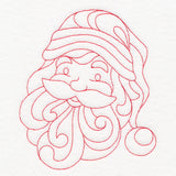 Elegant Christmas Quilting - Santa (Double Run)