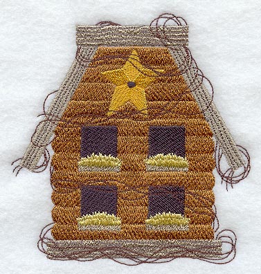 Country Birdhouse & Star