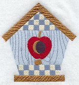 Country Birdhouse & Apple