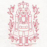 Home for Christmas - Nutcracker (Redwork)