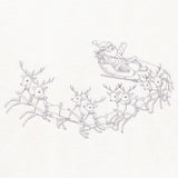 Jolly Sleigh Ride Etching