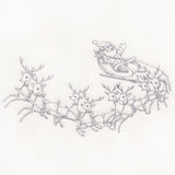 Jolly Sleigh Ride Etching