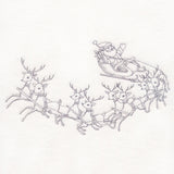 Jolly Sleigh Ride Etching