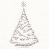 Jolly Christmas Tree Etching