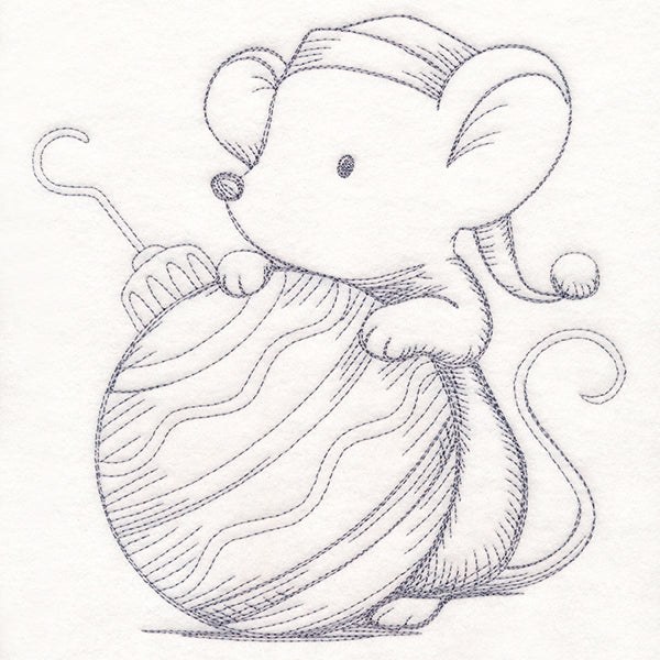 Jolly Mouse Etching