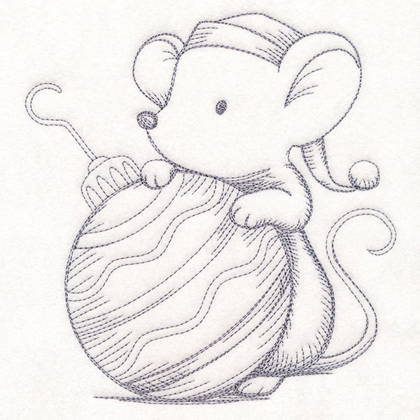 Jolly Mouse Etching