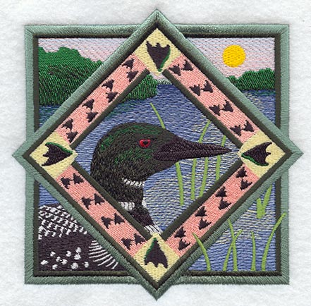 Loon Track Portrait