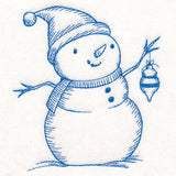Jolly Snowman Etching