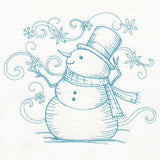 Wintertide Blizzard Etching