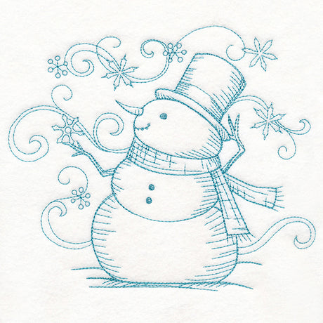 Wintertide Blizzard Etching