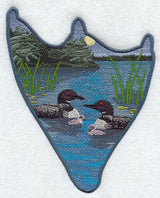Loon Track Scene