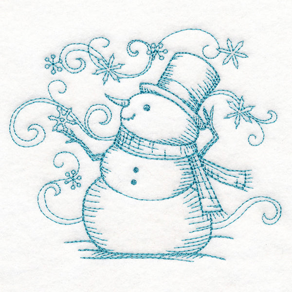 Wintertide Blizzard Etching