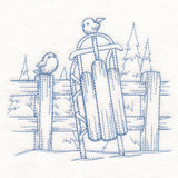 Wintertide Sled Etching