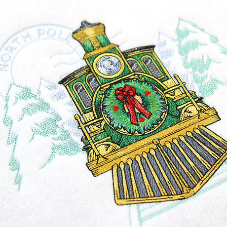 Retro Christmas Train