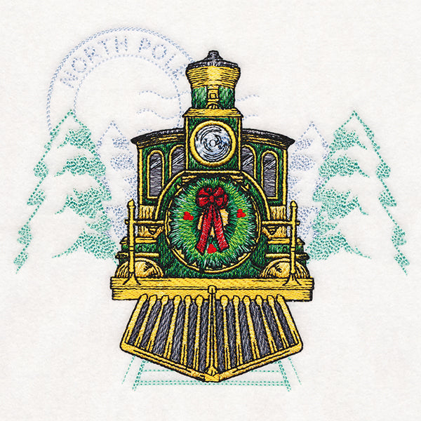 Retro Christmas Train