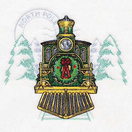 Retro Christmas Train