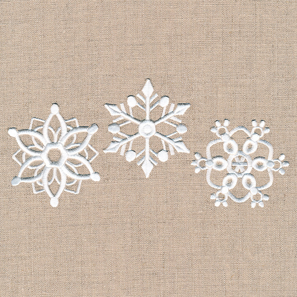 Festive Snowflakes Border (Puff Foam)